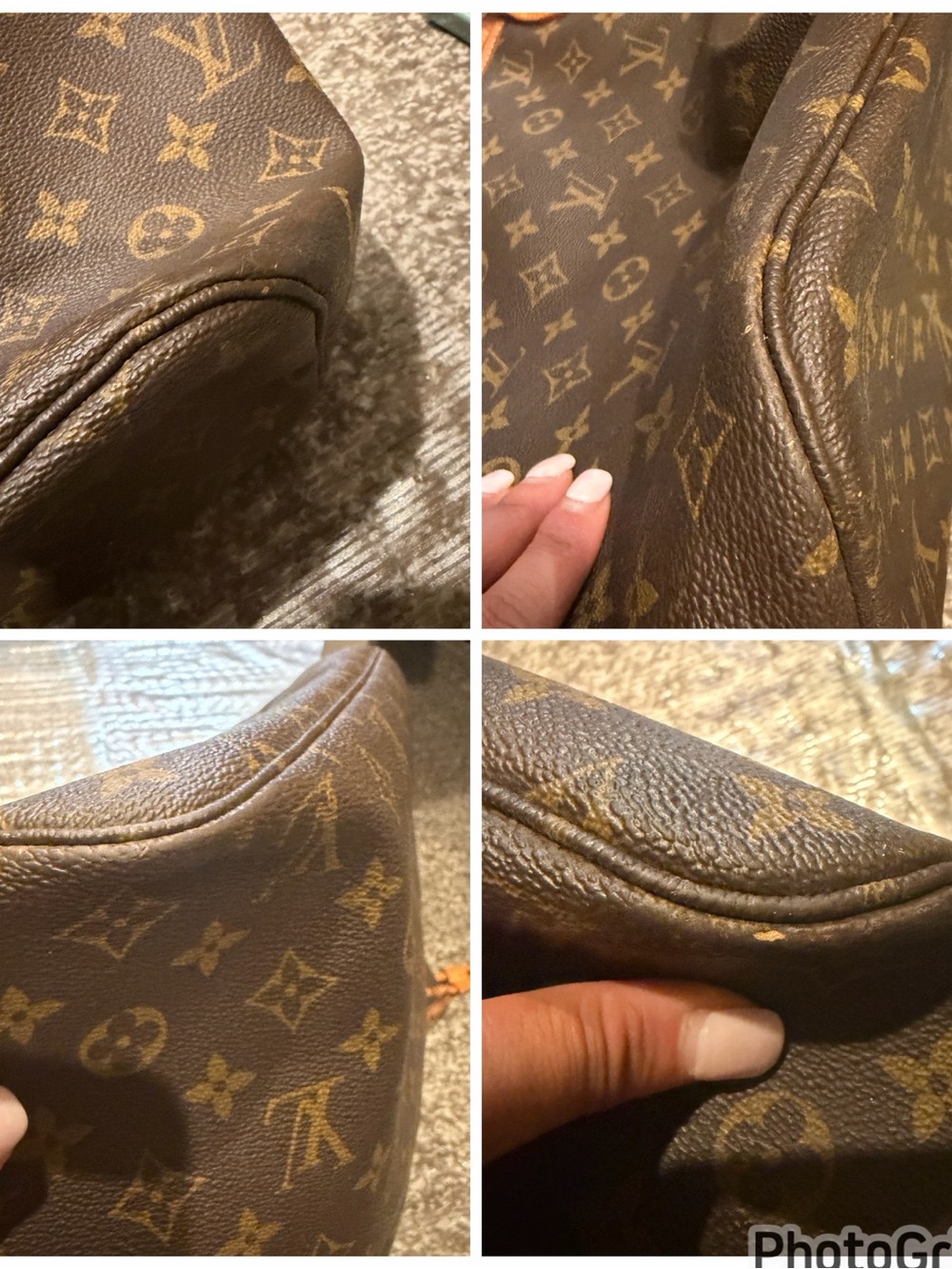 Louis Vuitton neverfull MM in monogram canvas no pouch - Picture 10 of 16